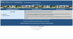 Desktop Screenshot of oakgrove.delaware43015.com